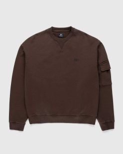 Patta Pull Basique A Col Rond Avec Poche Et Teinture Pigmentaire Delicioso | Sueurs