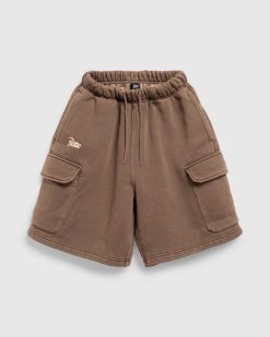 Patta Short De Jogging Cargo Delave Classique Morel | Shorts