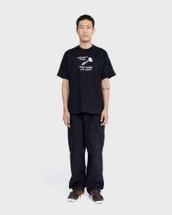 Carhartt WIP T-Shirt Noir A Vis Etrange S/S | T-Shirts