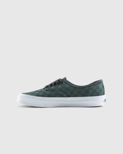 Vans Ua Og Authentic Lx Vault Damier Vert | Baskets