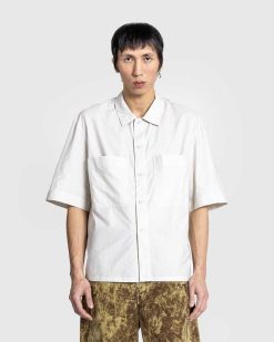 Lemaire Chemise De Pyjama A Manches Courtes Pale Mastic | Chemises