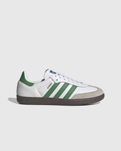 Adidas Samba Og Blanc/Vert | Baskets