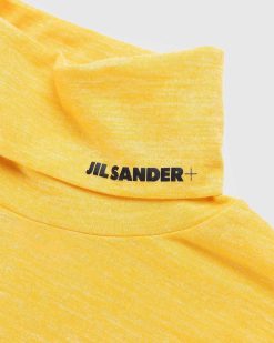 Jil Sander Col Roule Logo Citrouille | Tricots