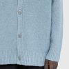 Acne Studios Cardigan Laine Melangee Bleu Mineral | Tricots