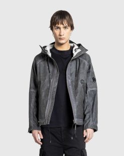 C.P. Company Veste A Capuche Raven Gris | Vetements D'Exterieur