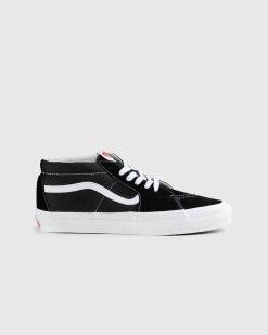 Vans Ua Og Sk8-Mid Lx Sucv Dkbrn | Baskets