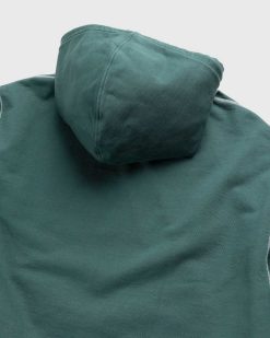 Highsnobiety Sweat A Capuche Teint En Piece Vert | Sueurs