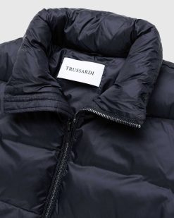 Trussardi Doudoune Nylon Noir | Vetements D'Exterieur