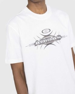 Adidas T-Shirt Logo Graphique Blanc | T-Shirts