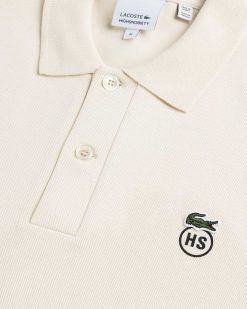 Lacoste Polo Pique Double Face Blanc Casse | T-Shirts