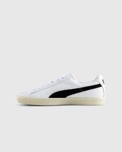 Puma Clyde Fabrique En Allemagne Blanc/Noir | Baskets