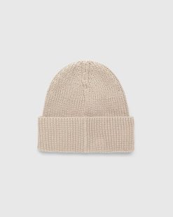 Highsnobiety Bonnet Neu York Beige | Accessoires D'Hiver