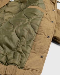 Highsnobiety HS05 Veste Isolee A Passepoil Inverse Beige | Vetements D'Exterieur