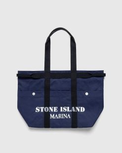 Stone Island Sac De Plage Marina Bleu Royal | Sacs