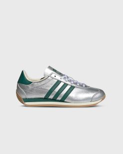 Adidas Country Og Argent Metallise/Vert Collegial/Blanc Noyau | Baskets