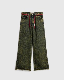 Marni Pantalon A Cordon Vert Feuille | Pantalon