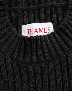 THAMES MMXX. Pull Fantastique Ii Noir | Tricots