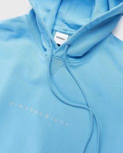 Highsnobiety Sweat A Capuche Staples Bleu Ciel | Sueurs