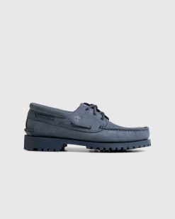 Timberland Chaussure Bateau Authentique Bleu Fonce | Chaussures