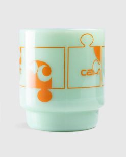 Carhartt WIP Assembler Mug En Verre Jade/Orange | Maison