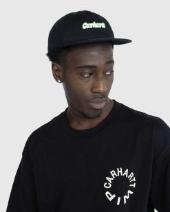 Carhartt WIP Casquette Liquid Script Noir | Chapeaux