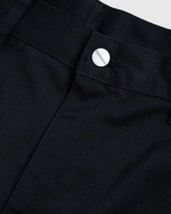 Carhartt WIP Pantalon Double Genou Noir/Rince | Pantalon