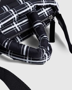 Marni Mini Sac Fourre-Tout A Carreaux Noir | Sacs