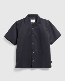 Highsnobiety HS05 Chemise Brossee A Manches Courtes Noir | Chemises