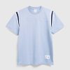 Puma T-Shirt A Manches Jet Bleu Delave | T-Shirts