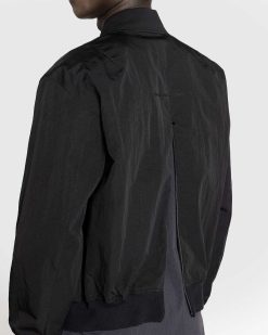 Post Archive Faction (PAF) 6.0 Bomber Droit Noir | Vetements D'Exterieur