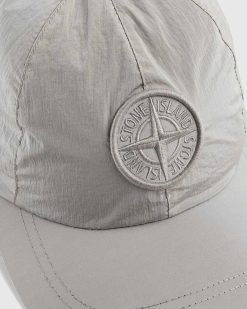 Stone Island Casquette A Six Panneaux Beige Naturel | Chapeaux