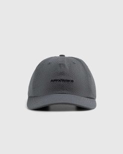 AFFXWRKS Casquette Logo Gris Seersucker | Chapeaux