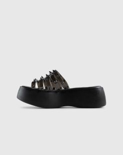 Jean Paul Gaultier Mule Becky Punk Love Noir | Des Sandales