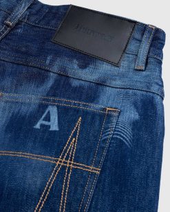 Ahluwalia Jean Signature Taille Basse Indigo | Pantalon