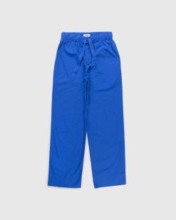 Tekla Pantalon De Pyjama En Popeline De Coton Bleu Roi | Sous-Vetement