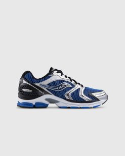 Saucony Progrid Triumph 4 Bleu/Argent | Baskets