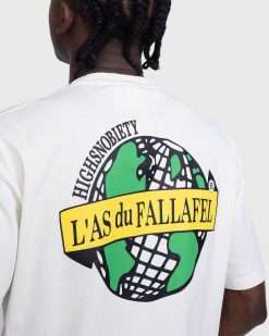 L'As du Fallafel T-Shirt A Manches Courtes Blanc | T-Shirts