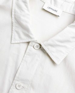 Lemaire Chemise De Pyjama A Manches Courtes Pale Mastic | Chemises