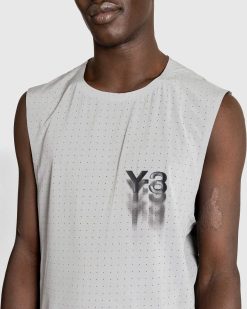 Y-3 Debardeur Run Gris | T-Shirts