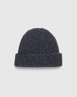 Marni Bonnet Logo Gris | Accessoires D'Hiver