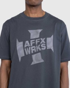 AFFXWRKS T-Shirt Major Sound Noir Delave | T-Shirts