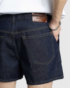 Dries van Noten Short Pydar En Jean Indigo | Shorts