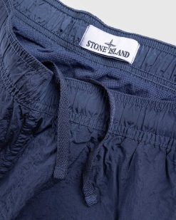 Stone Island Short De Bain Nylon Metal Bleu Fonce | Shorts