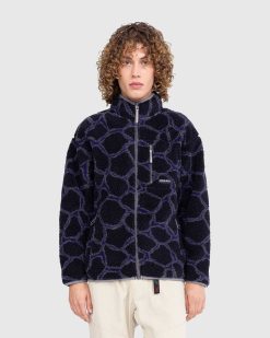 Gramicci Veste Sherpa Agate Marine | Vetements D'Exterieur