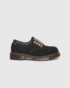 Dr. Martens 8053 Daim A Poils Longs Noir | Chaussures