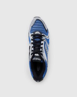 Saucony Progrid Triumph 4 Bleu/Argent | Baskets