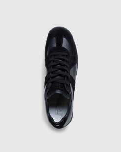 Maison Margiela Baskets Replique En Cuir Noir | Baskets