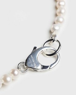 Hatton Labs Chaine De Perles Classique Blanche | Bijoux