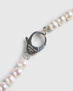 Hatton Labs Chaine De Perles Classique Blanche | Bijoux