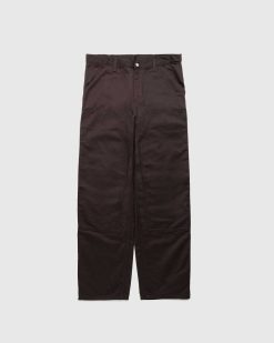 Carhartt WIP Pantalon Double Genou Tabac/Rince | Pantalon